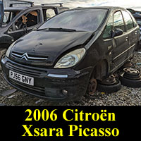 Junkyard 2006 Citroen Xsara Picasso