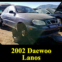 Junkyard 2002 Daewoo Lanos