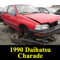 Junkyard 1990 Daihatsu Charade
