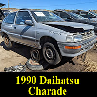 Junkyard 1990 Daihatsu Charade