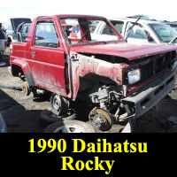 Junkyard 1990 Daihatsu Rocky