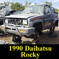 Junkyard 1990 Daihatsu Rocky