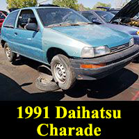 Junkyard 1991 Daihatsu Charade