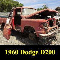 Junkyard 1960 Dodge D200 Pickup