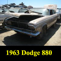 Junkyard 1963 Dodge 880