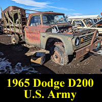 Junked 1965 Dodge D200