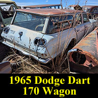 Junkyard 1965 Dodge Dart station wagon
