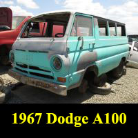 Junkyard 1967 Dodge A100