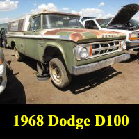 Junkyard 1967 Dodge D-100 Adventurer