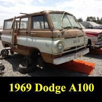 Junkyard 1969 Dodge A100 Van