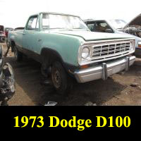 Junkyard 1973 Dodge D-100