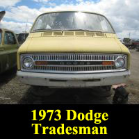 Junkyard 1973 Dodge Tradesman