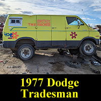 Junkyard 1977 Dodge Van