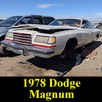 Junkyard 1978 Dodge Magnum XE