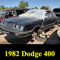 Junkyard 1982 Dodge 400 Landau