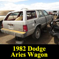 Junkyard 1982 Dodge Aries wagon