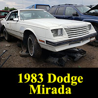 Junkyard 1983 Dodge Mirada