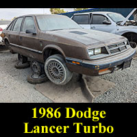 Junkyard 1986 Dodge Lancer