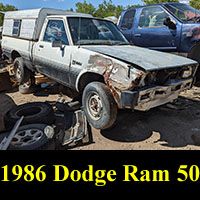 Junkyard 1986 Dodge Ram 50