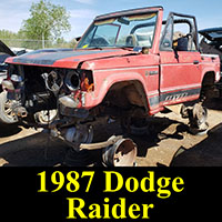 Junkyard 1987 Dodge Raider