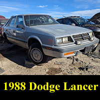 Junkyard 1988 Dodge Lancer