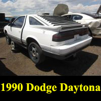 Junkyard 1990 Dodge Daytona Turbo 1