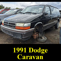 Junked 1991 Dodge Caravan