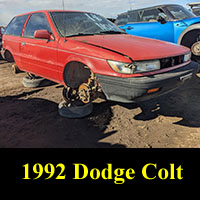 Junkyard 1992 Dodge Colt Hatchback