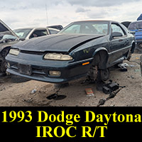 Junkyard 1993 Dodge Daytona IROC R/T