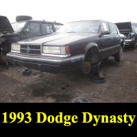 Junkyard 1993 Dodge Dynasty