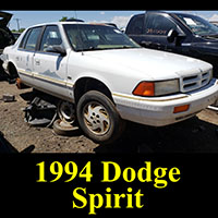 Junkyard 1994 Dodge Spirit