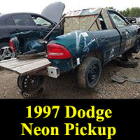 Junkyard 1997 Dodge Neon Sawzall Pickup Truck