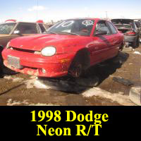 Junkyard 1998 Dodge Neon R/T