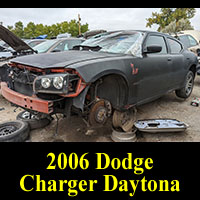 Junkyard 2006 Dodge Charger Daytona R/T