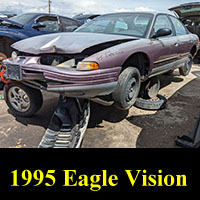 Junked 1995 Eagle Vision TSi