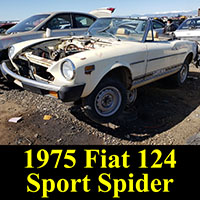 Junkyard 1975 Fiat Spider