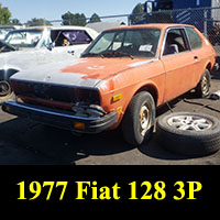 Junkyard 1977 Fiat 128 3P