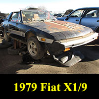 Junkyard 1979 Fiat X1/9