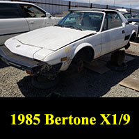 Junkyard 1985 Bertone X1/9