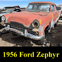 Junkyard 1956 Ford Zephyr