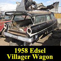 Junkyard 1958 Ford Edsel wagon