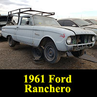 Junkyard 1961 Ford Falcon Ranchero