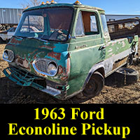 Junkyard 1963 Ford Econoline Pickup