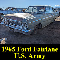 Junked 1965 Ford Fairlane 500