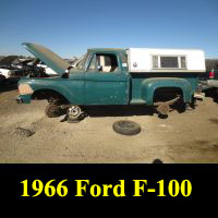 Junkyard 1966 Ford F-100 Flareside