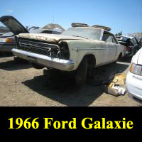 Junkyard 1966 Ford Galaxie