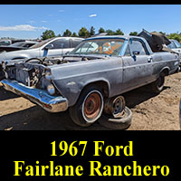 Junkyard 1967 Ford Fairlane Ranchero