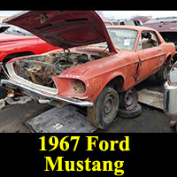 Junkyard 1967 Ford Mustang