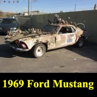 Junkyard 1969 Ford Mustang Art Car