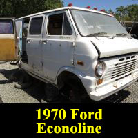 Junkyard Junkyard 1970 Ford Econoline van